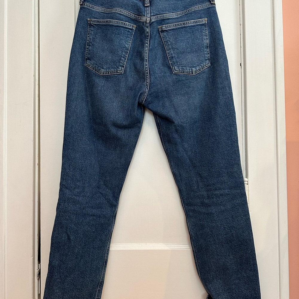 Agolde Women's Straight Leg Jeans in Blue - Picture 12 of 14